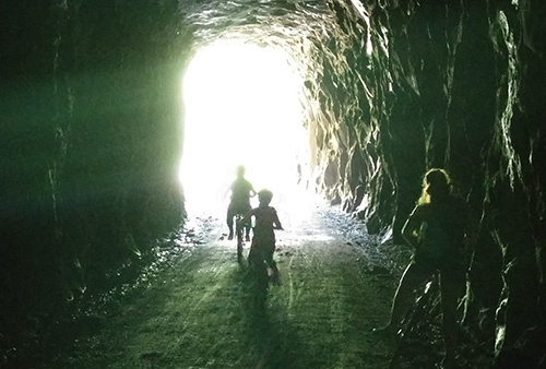 Dick Bias Tunnel outside Ellenboro | Photo by Tony Parfitt