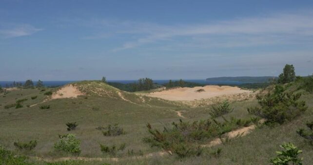 Dunes on the Pierre Stocking Scenic Drive Overlook | Photo by Robert Annis