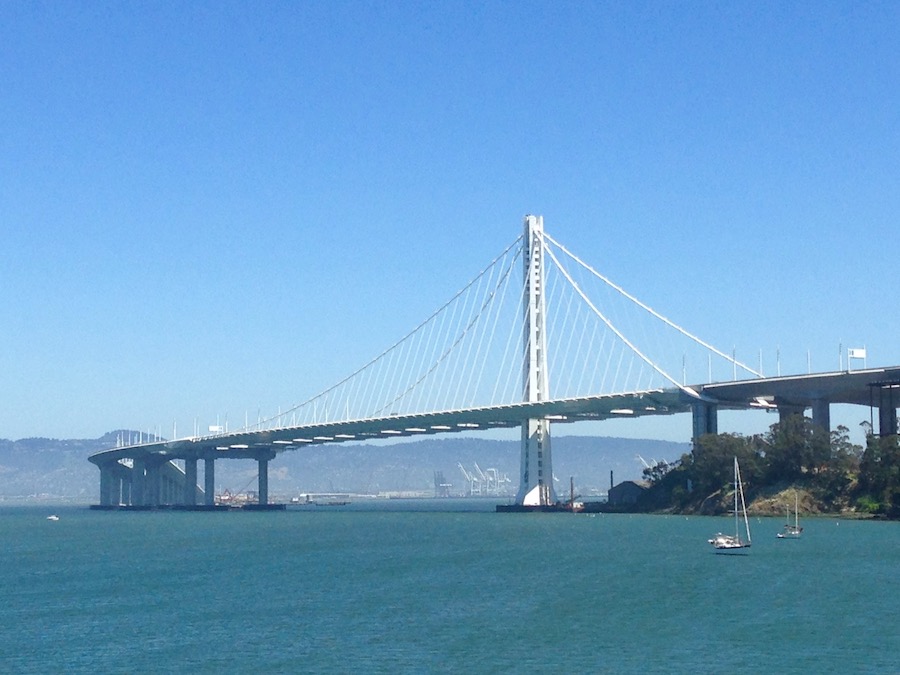 East Span of San Francisco-Oakland Bay Bridge in California | Photo by Melinda Young Stewart | CC BY-NC-ND 2.0

