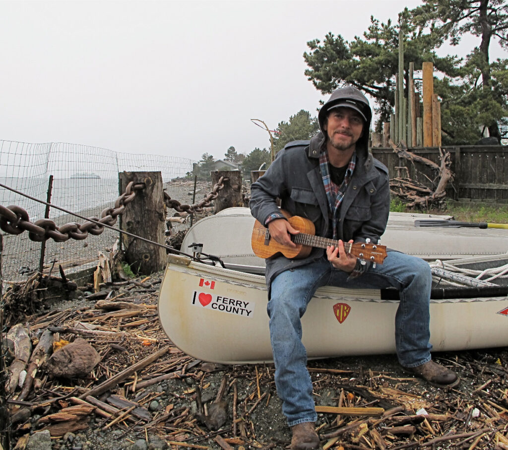Eddie Vedder provided a ukulele to be auctioned off in support of the rail-trail | Photo courtesy Ferry County Rail Trail Partners