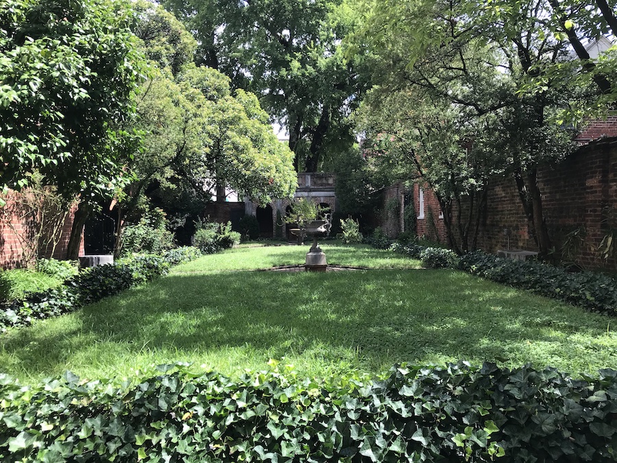 Enchanted Garden at the Poe Museum | Photo by Amy Kapp