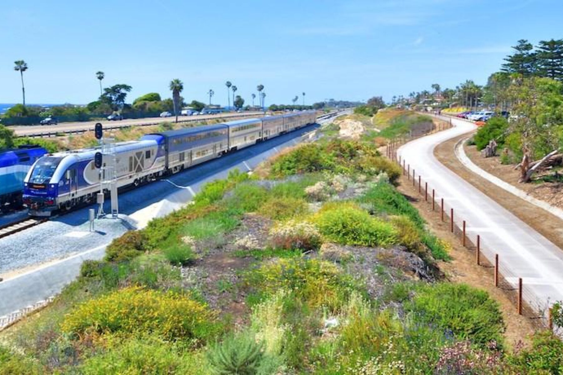 Encinitas Coastal Rail Trail | Photo courtesy San Diego Association of Governments