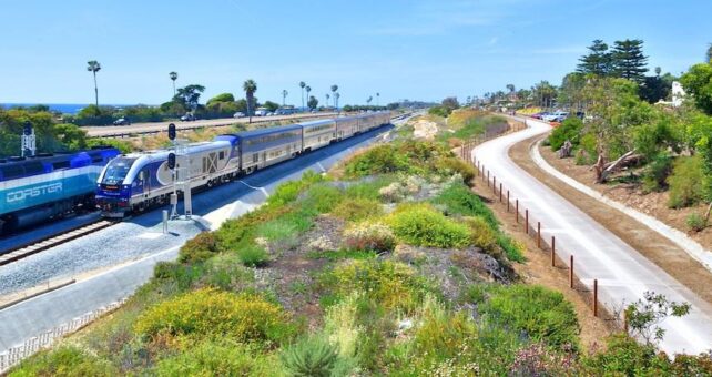 Encinitas Coastal Rail Trail | Photo courtesy San Diego Association of Governments