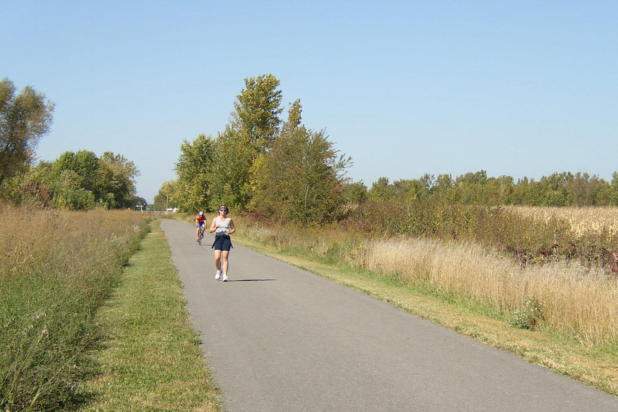 Erie Lackawanna Trail | Courtesy Lake County Parks and Rec