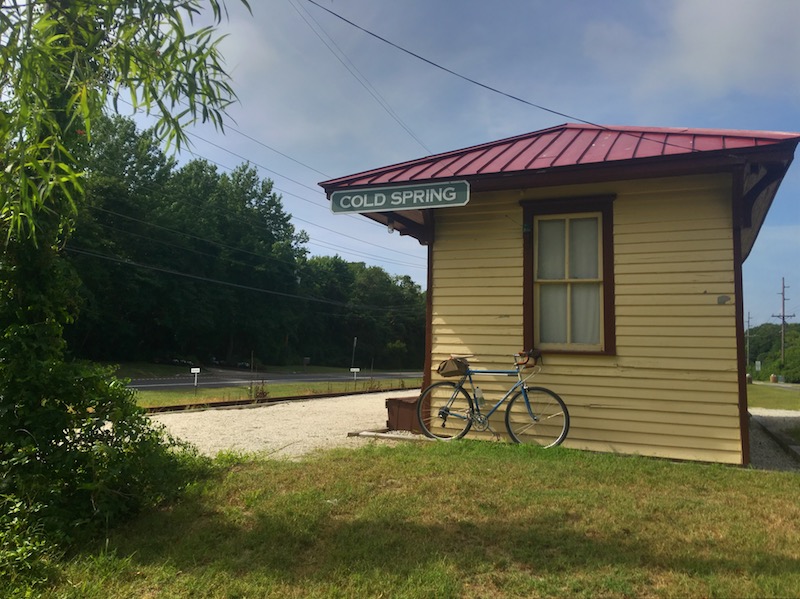 Erma’s former depot along the Cold Spring Bike Path | Photo by Tom Allingham