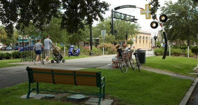 Florida's Pinellas Trail in Dunedin | Photo courtesy Pinellas County Marketing and Communications