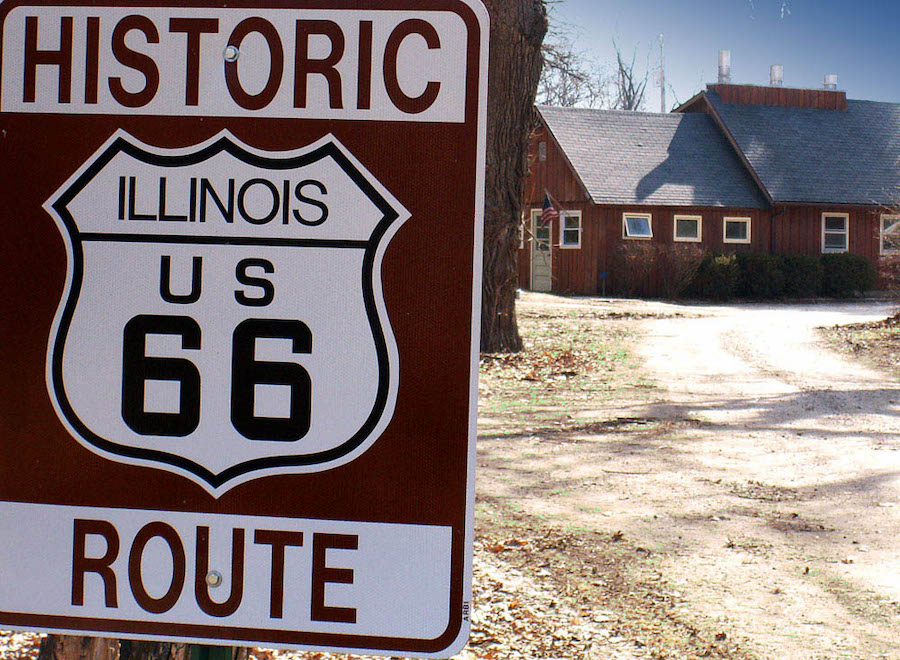 Funk Grove Pure Maple Sirup along the Route 66 Trail in Illinois | Photo by Storm Crypt | CC by 2.0