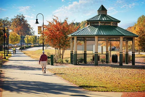 Gazebo in Travelers Rest |Photo courtesy Greenville County Parks