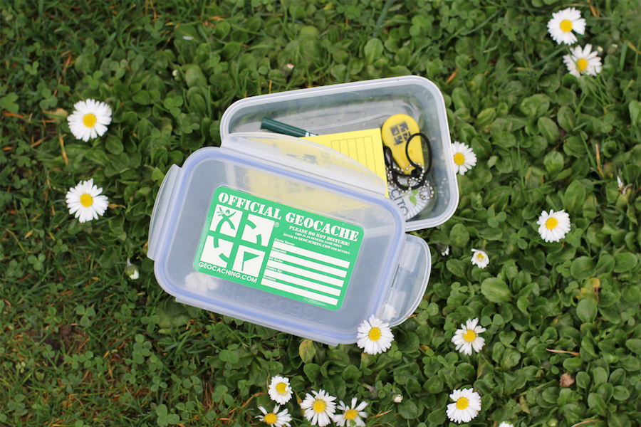 Geocaching container | Photo courtesy Groundspeak Inc. (dba Geocaching)