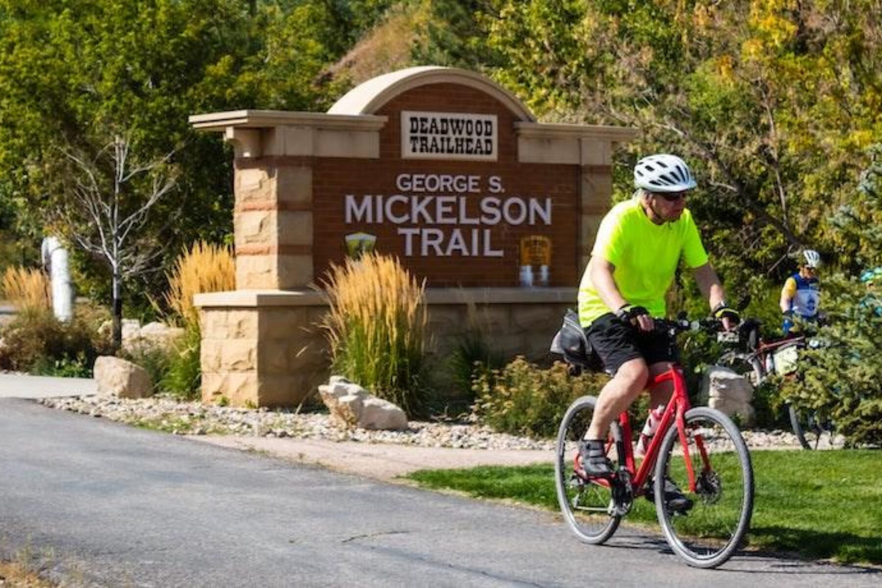 George S. Mickelson Trail at the Deadwood Trailhead | Photo courtesy South Dakota Game, Fish and Parks