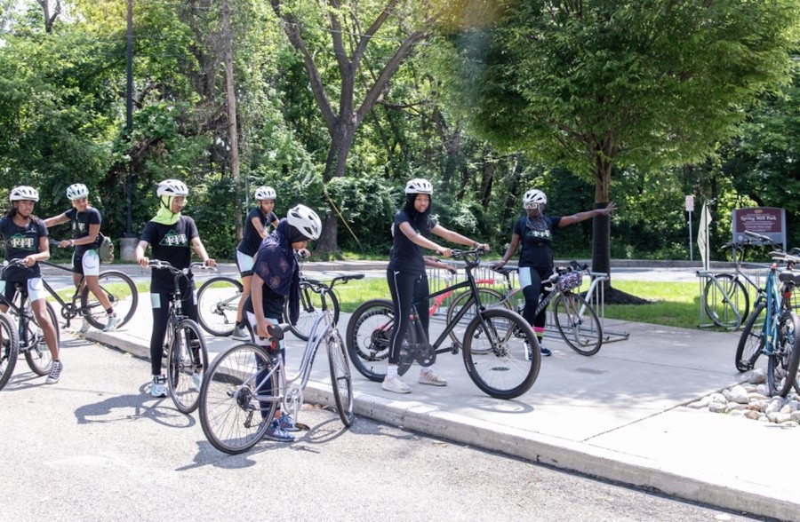 Group Ride | Photo courtesy of Ajoa Abrokwa