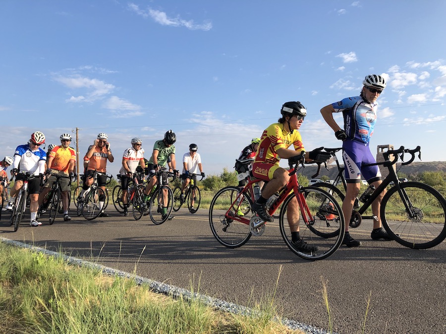 Group ride in Roswell, New Mexico | Courtesy Moonrock Outfitters