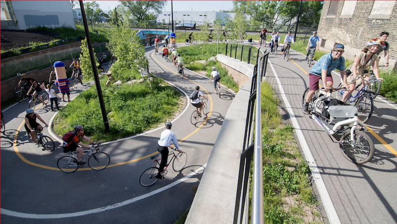 Hank Aaron State Trail| Photo by David Schlabowske, courtesy Wisconsin Bike Fed