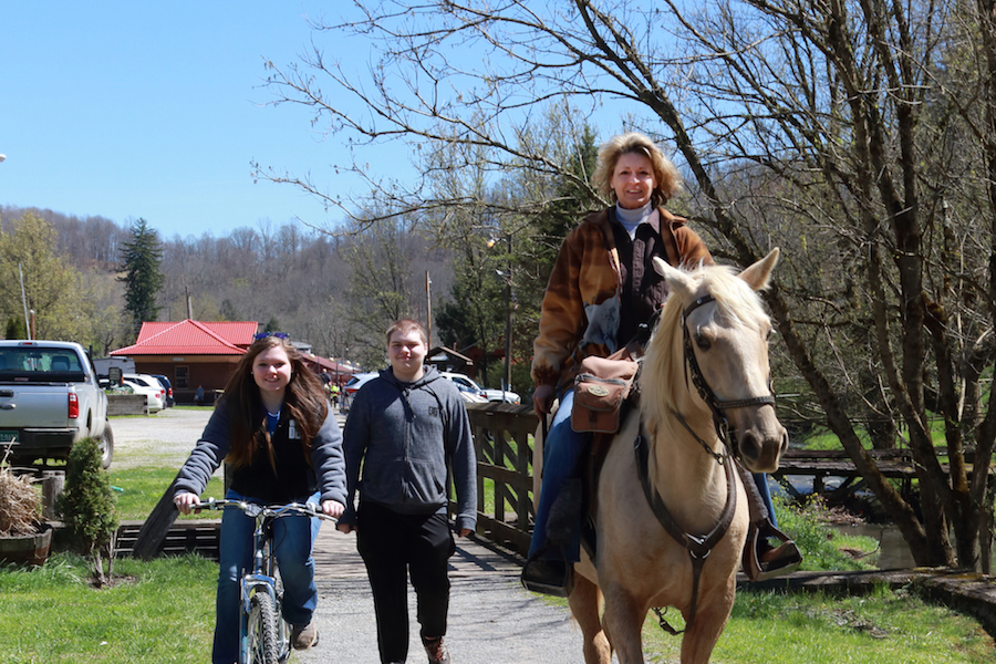 Harrison North Rail Trail on Opening Day for Trails | Photo by Valarie Lane