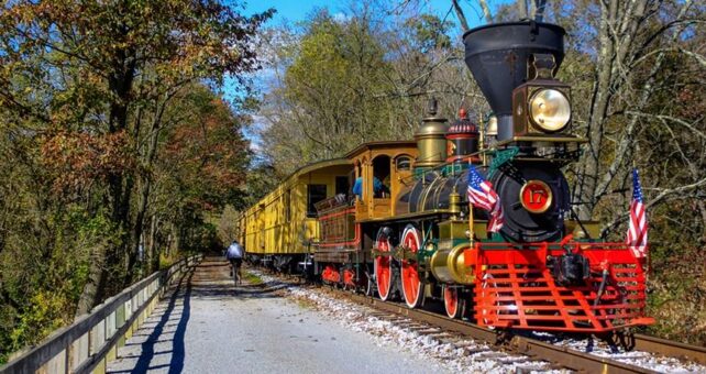 Heritage Rail Trail County Park | Photo by John Gensor, courtesy Steam Into History
