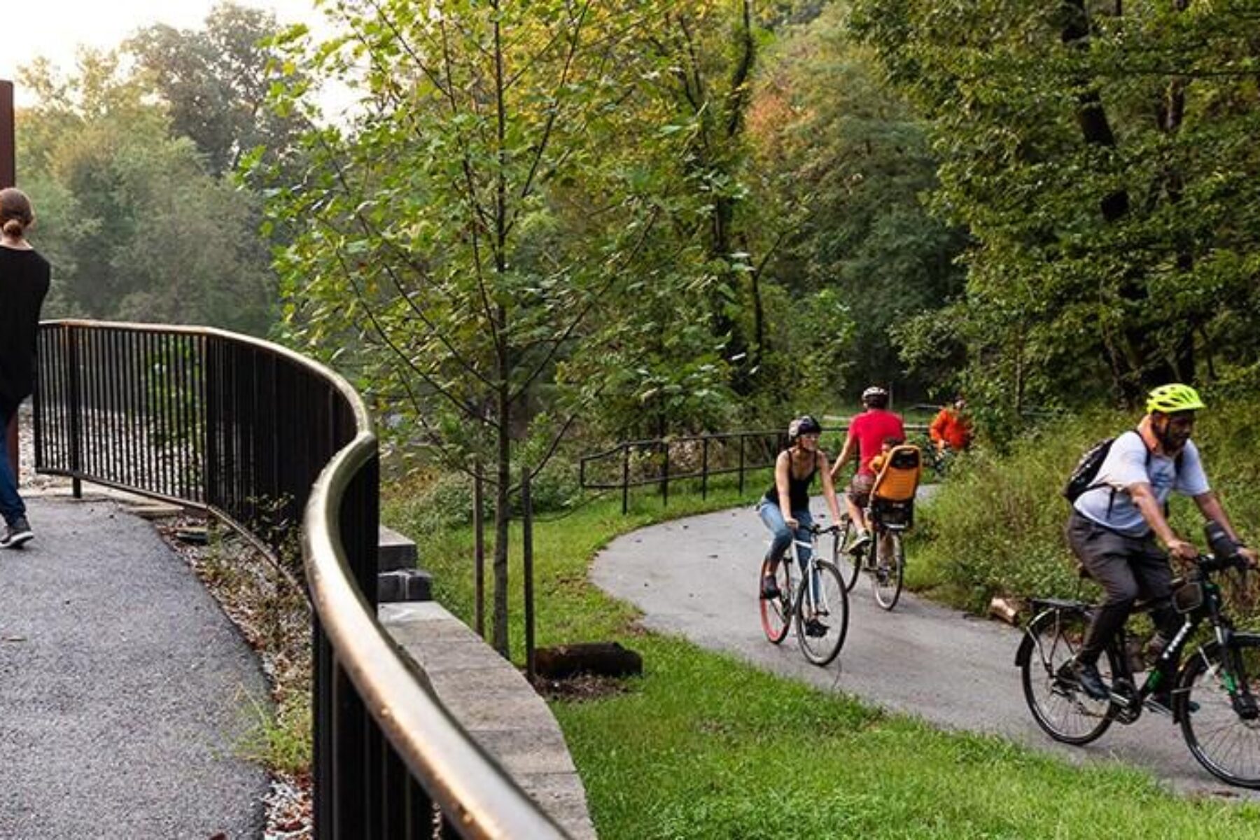 Herring Run Trail in Baltimore, MD | Photo by Side A Photography