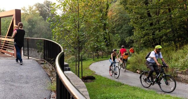 Herring Run Trail in Baltimore, MD | Photo by Side A Photography