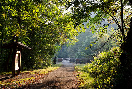 Highway 52 Trestle near the Shot Tower | Courtesy Virginia DCR