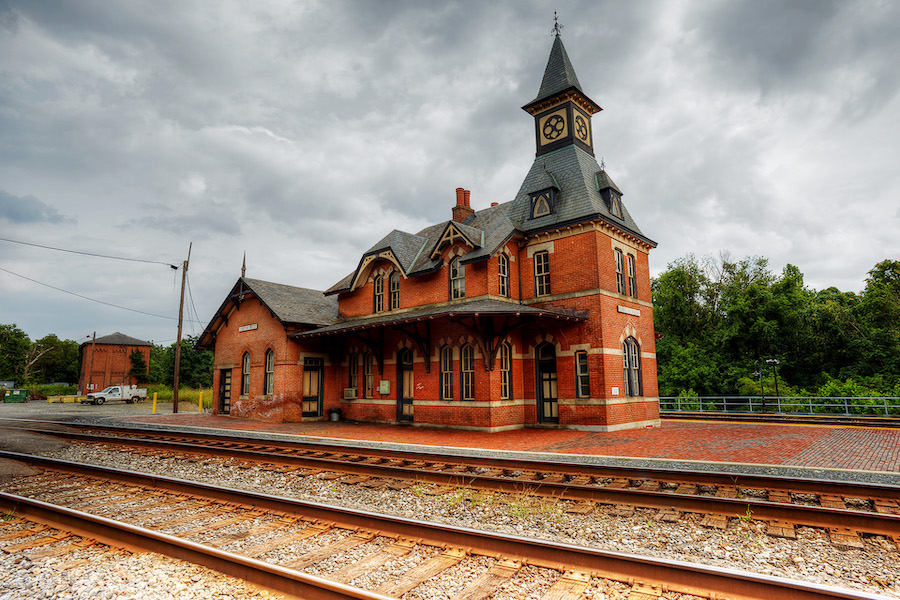 Historic Point of Rocks rail station in Frederick, Maryland | Photo courtesy Matthew Heather