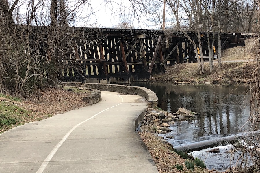 Hot Springs Creek Greenway | Photo by Robert Annis