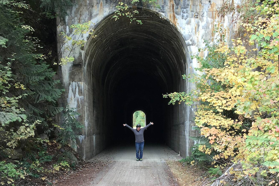 Idaho's Route of the Hiawatha | Photo by TrailLink user ron.gillingham