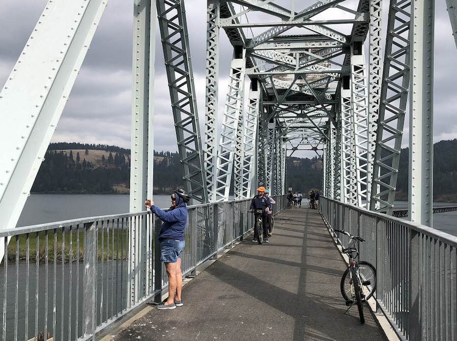 Idaho's Trail of the Coeur d'Alenes | Photo by TrailLink userruppebay