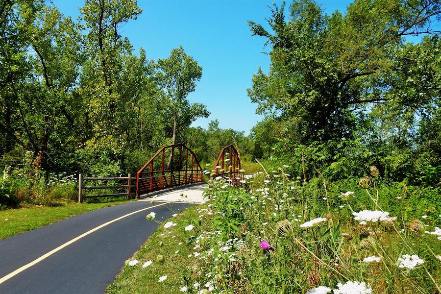 Illinois' Cal-Sag Trail | Photo by TrailLink user tommyspan