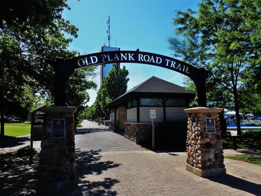 Illinois' Old Plank Road Trail | Photo by TrailLink user tommyspan