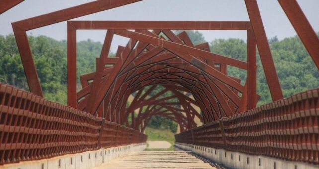 Iowa's High Trestle Trail | Photo by TrailLink user dj123_45