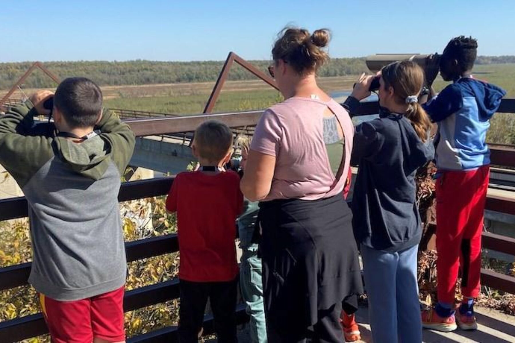 Iowa's High Trestle Trail overlook | Photo by Kyle Neuendorf, courtesy Boone County Conservation Department