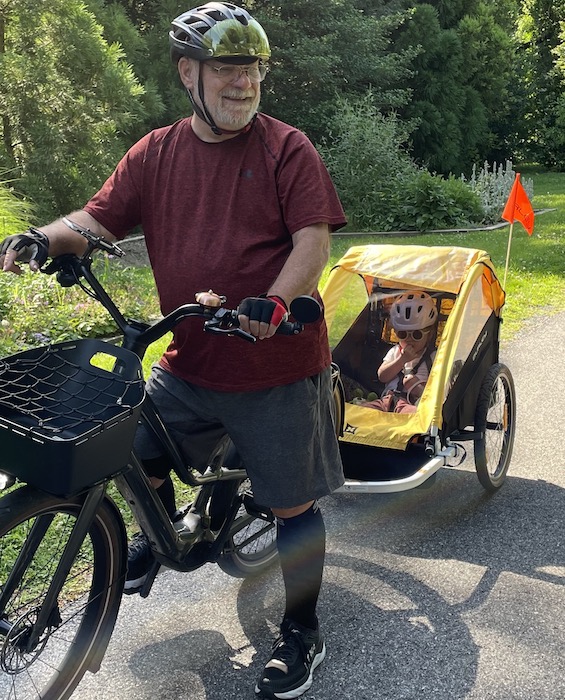 James Heilig and his granddaughter | Photo courtesy James Heilig