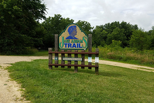 Jane Adams Trail in Cedarville, Illinois | Photo by Frank L. Masterman