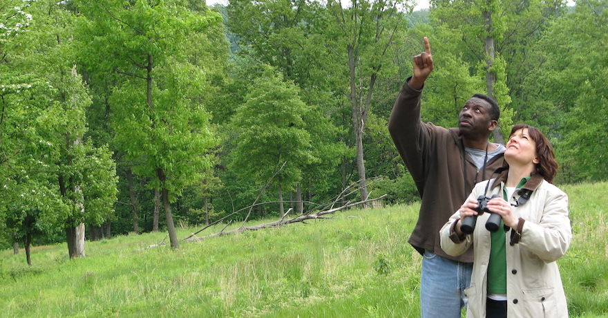 Keith Russell at Philadelphia's Houston Meadow | Photo by Brian Byrnes