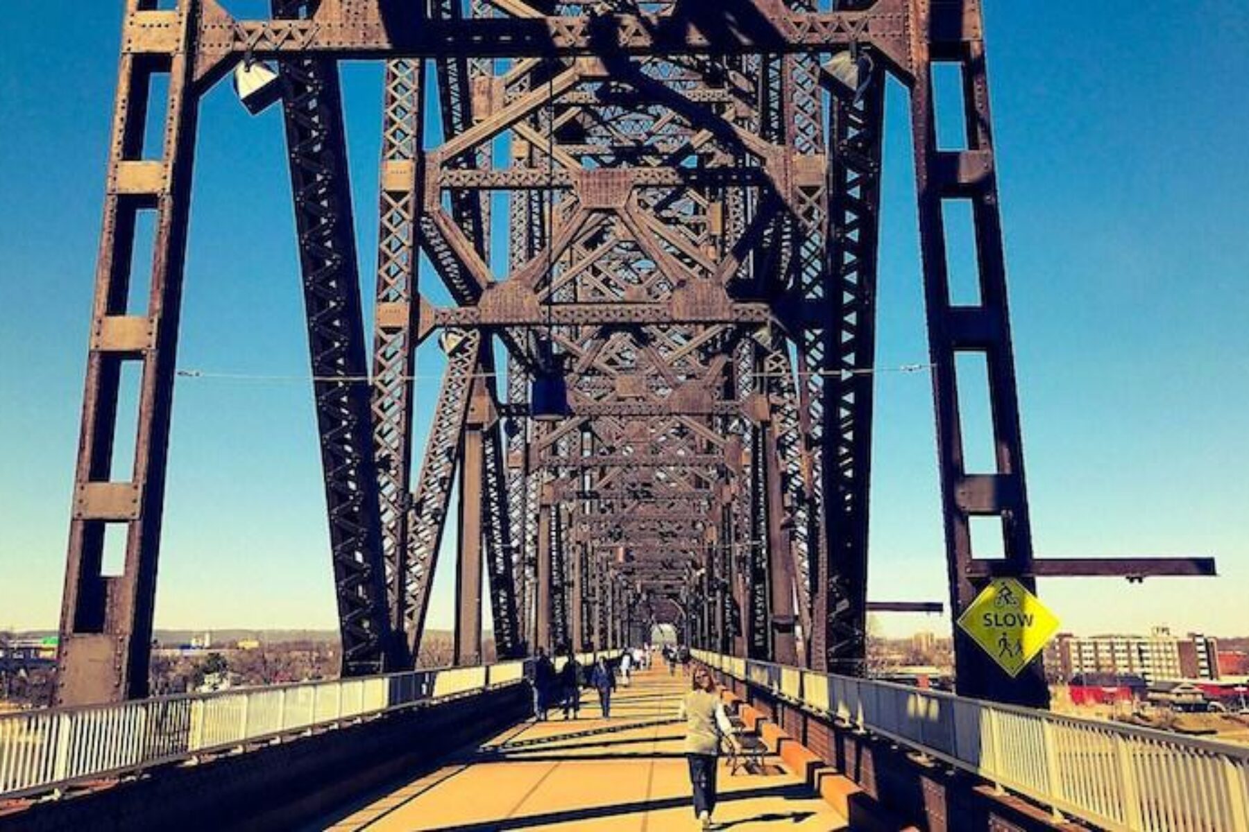 Kentucky's Big Four Bridge | Photo by TrailLink user karenestepp