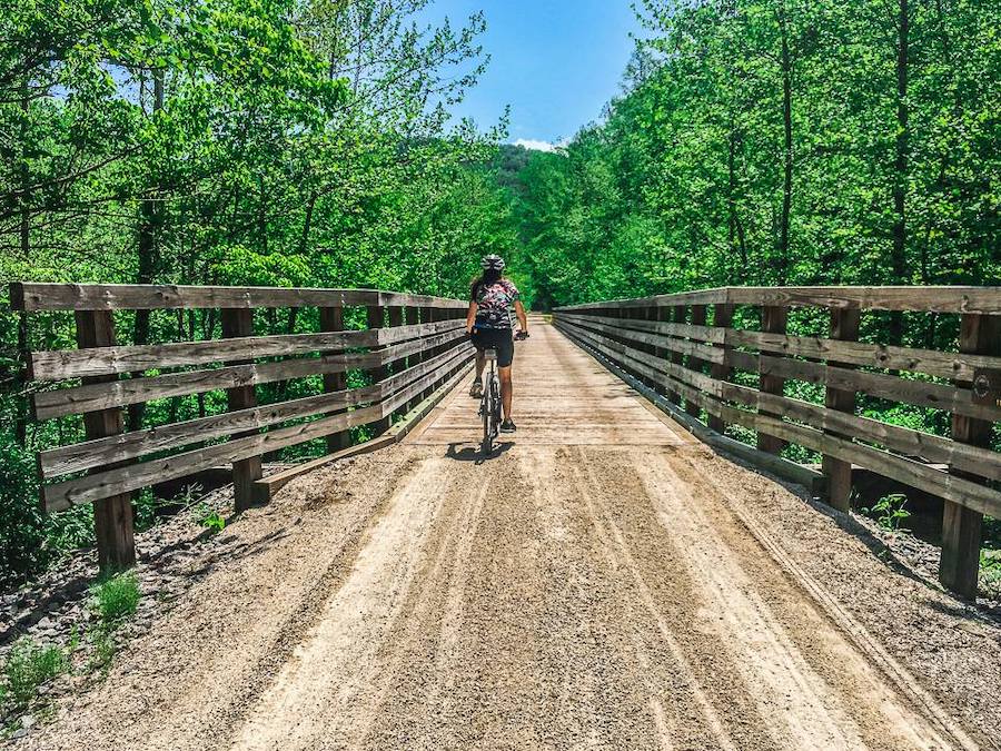 Kentucky's Dawkins Line Rail Trail | Photo by Victoria Doucette