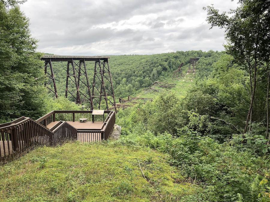 Kinzua Skywalk in Pennsylvania| Photo by Anthony Le