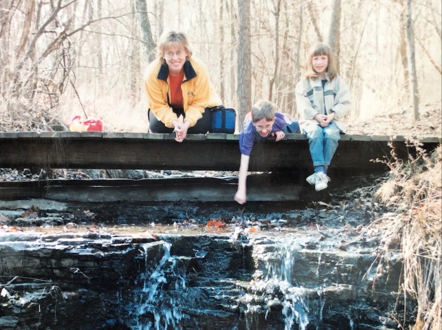 Leaf racing at Squire Point in 2003 | Courtesy Cece Roudabush