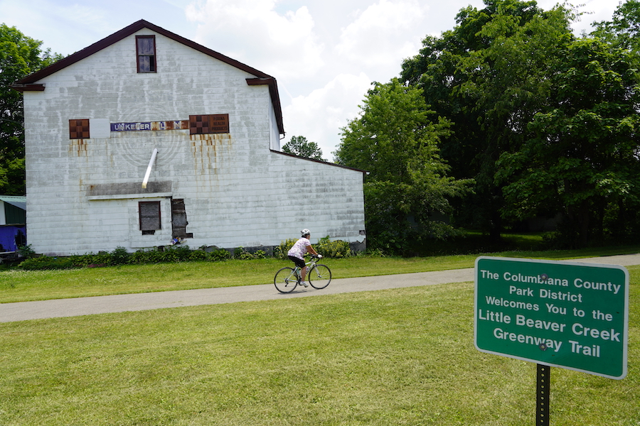 Leetonia end of the Little Beaver Creek Greenway Trail | Photo by Robert Annis