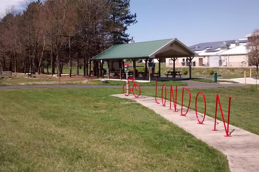 London trailhead of Prarie Grass Trail | Photo courtesy Friends of Madison County Parks and Trails