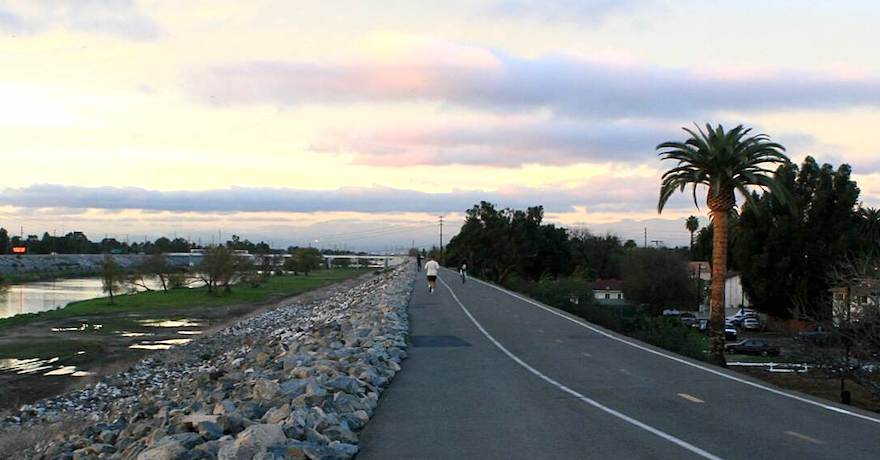 Los Angeles River Trail | Photo by TrailLink user vikemaze