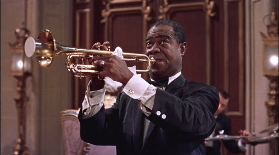 Louis Armstrong in the 1956 film High Society | Photo courtesy Classic Film | CC by 2.0