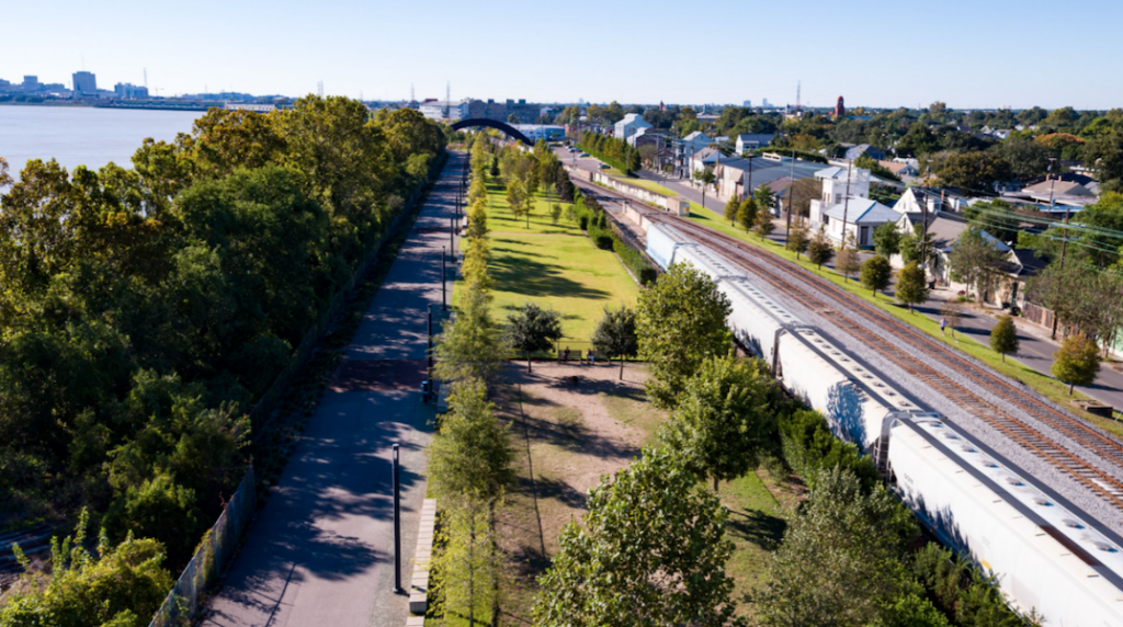 Louisiana's Crescent Park Trail | Photo courtesy French Market Corporation