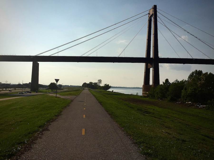 Louisiana's Mississippi River Trail | Photo by TrailLink user britte.lowther