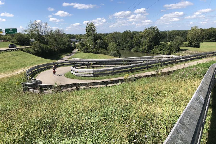 Mad River Trail in Ohio | Photo by TrailLink user orangedoug