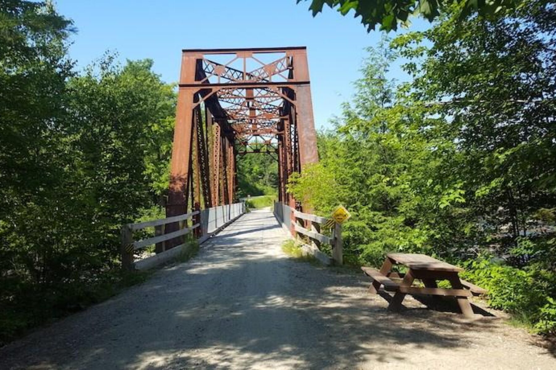 Maine's Down East Sunrise Trail | Photo courtesy Rails-to-Trails Conservancy