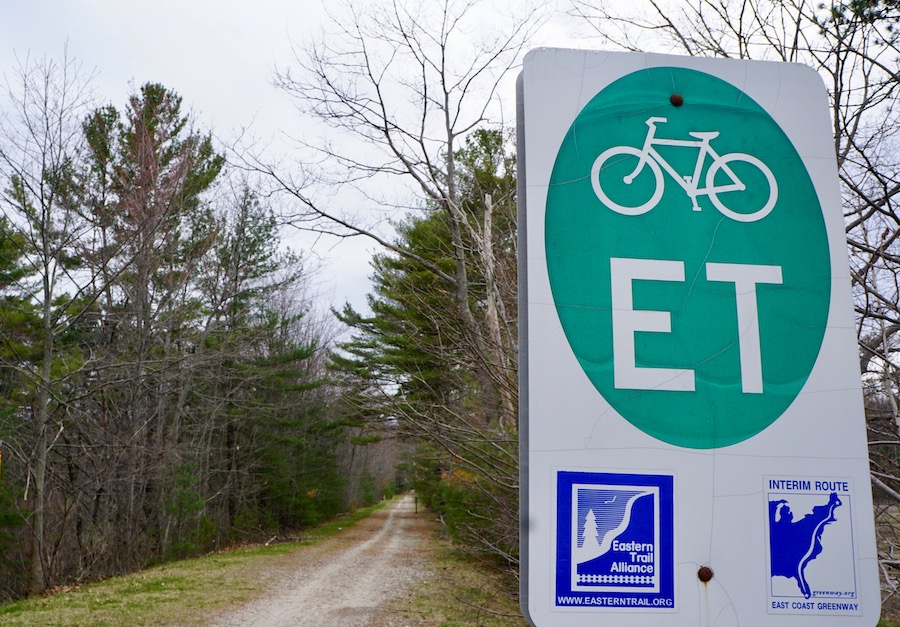 Maine's Eastern Trail through Scarborough | Photo by Cindy Barks