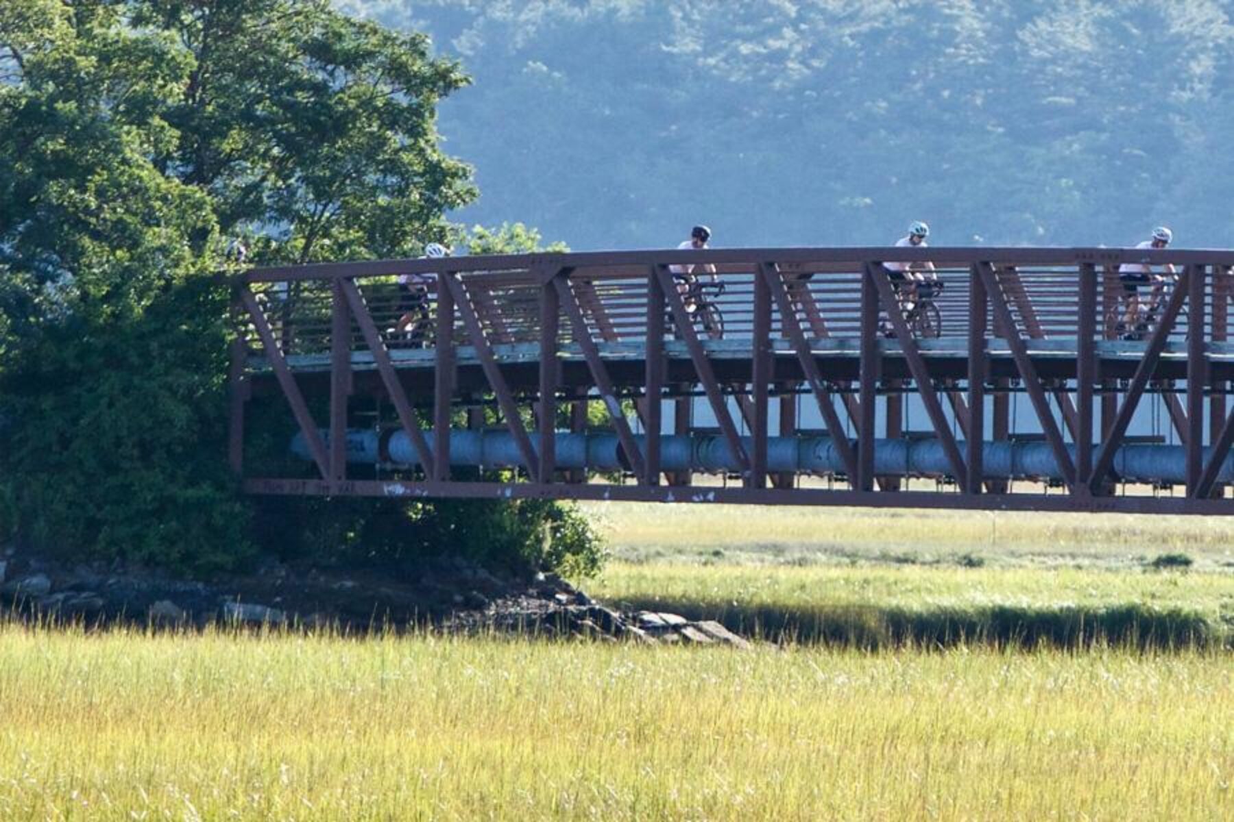 Maine's Eastern Trail was inducted into the 2022 Rail-Trail Hall of Fame | Photo courtesy Eastern Trail Alliance