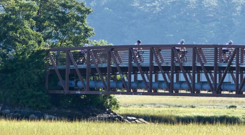 Maine's Eastern Trail was inducted into the 2022 Rail-Trail Hall of Fame | Photo courtesy Eastern Trail Alliance