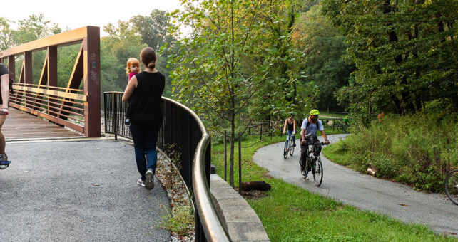 Maryland's Baltimore Greenway Trails Network | Photo by Side A Photography