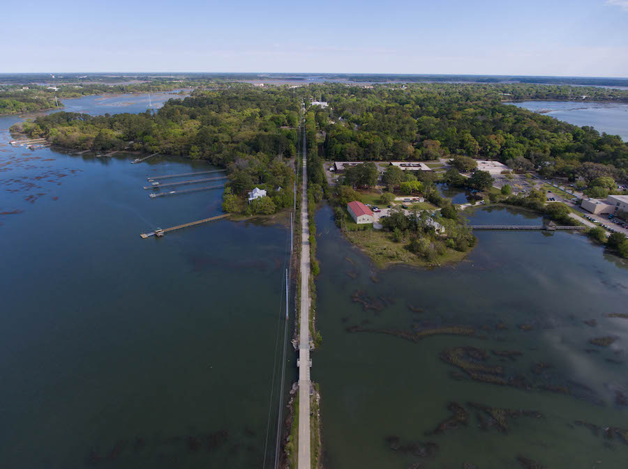 Mather Trestle along South Carolina's Spanish Moss Trail | Photo courtesy of the Friends of the Spanish Moss Trail